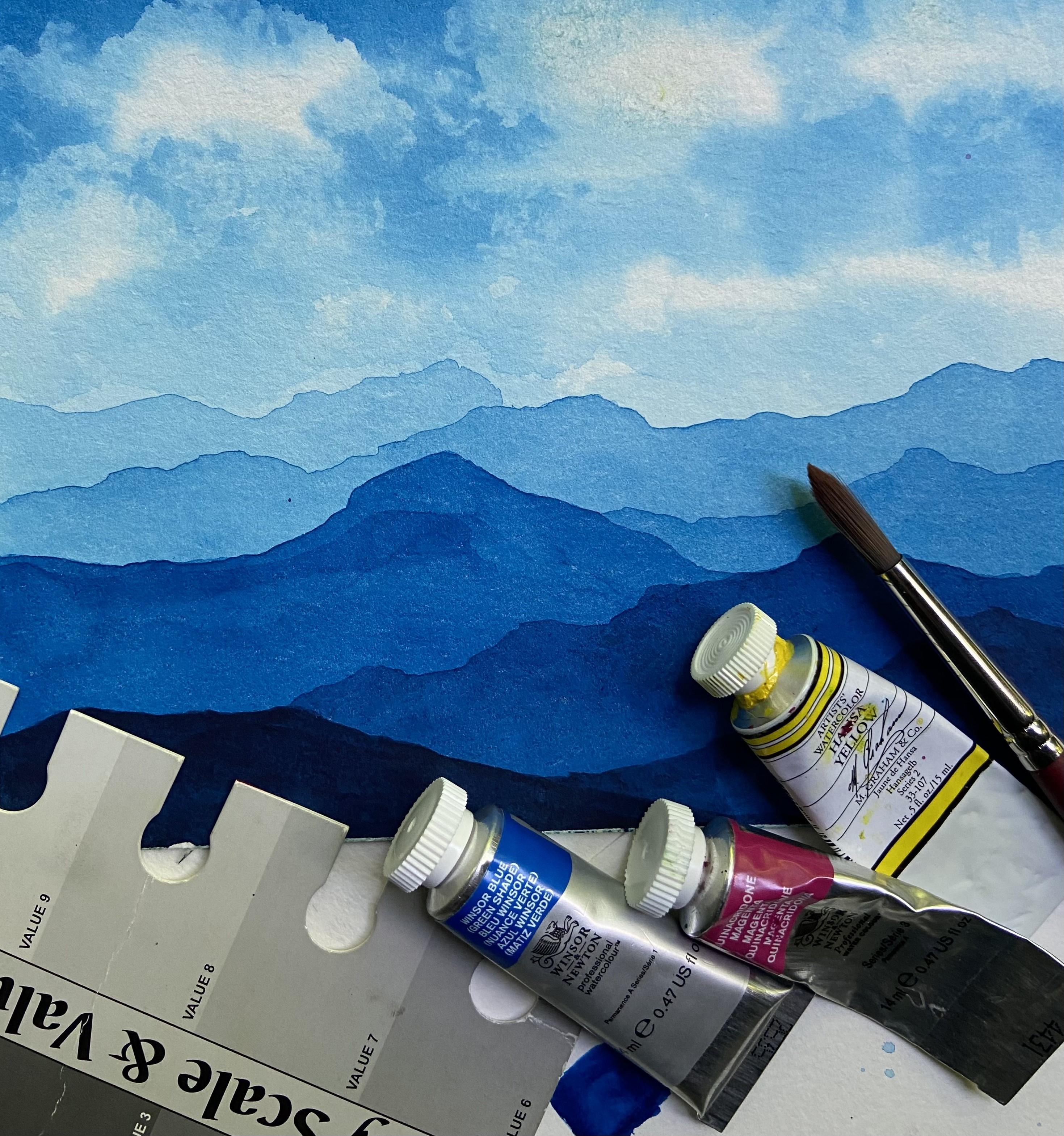 Introduction to Watercolor - Online – Classes – Oregon Society of Artists, image size:2939x3139